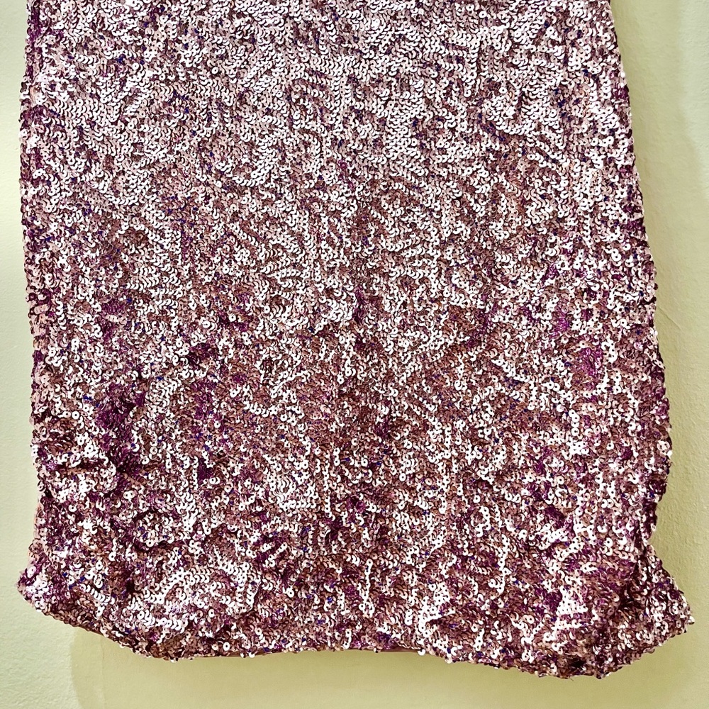 Alice + Olivia Sequin Keyhole Dress, Size M - Picture 10 of 16